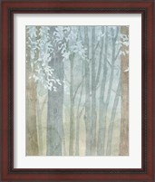 Framed 'Woodland Love VIII' border=