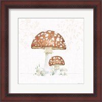 Framed 'Woodland Love VII' border=