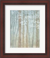 Framed 'Woodland Love IX' border=