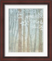 Framed 'Woodland Love IX' border=