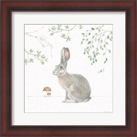 Framed 'Woodland Love III' border=