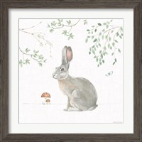 Framed 'Woodland Love III' border=