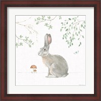 Framed 'Woodland Love III' border=