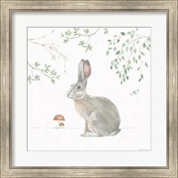 Framed 'Woodland Love III' border=