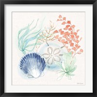 Framed 'Seaside II' border=