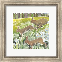 Framed 'Wild Woodland II' border=