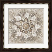 Framed Spice Mandala Neutral