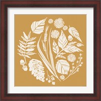 Framed 'Autumn Tones XI' border=