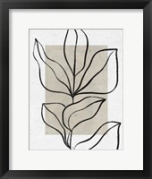 Color Block Balance II Framed Print