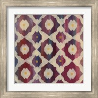 Framed 'Boho Lattice II' border=