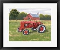 Framed Vintage Tractor