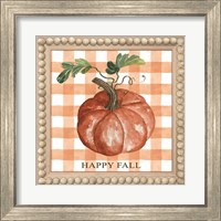 Framed 'Happy Fall' border=