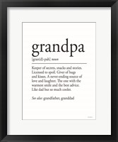 Framed Grandpa Definition 2