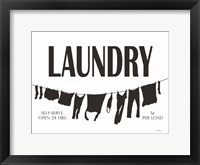 Framed Laundry Clothesline