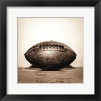 Framed Vintage Football