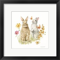 Framed 'Hop on Spring IV' border=