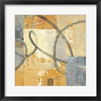 Ribbon Dance II Autumn Framed Print