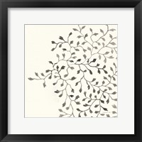 Ink Leaf II Framed Print