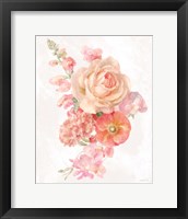 Sorbet Floret II Framed Print