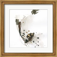 Framed 'Gold Dots III' border=