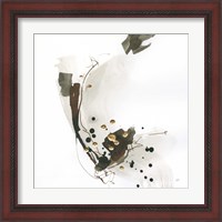 Framed 'Gold Dots III' border=