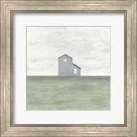 Framed 'Rural Simplicity I' border=