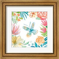 Framed 'Flower Fun II' border=