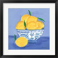 Framed 'Lemon Still Life' border=