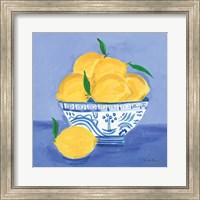 Framed 'Lemon Still Life' border=