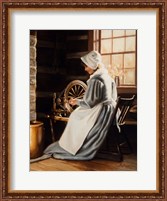 Framed Spinning Wheel