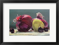 Framed Red Onion