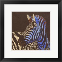 Framed Zebra