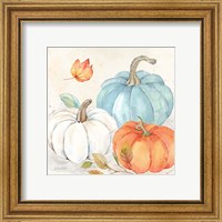 Framed 'Pumpkin Patch I' border=