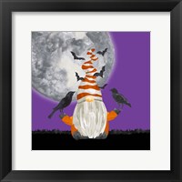 Gnomes of Halloween II-Bats Framed Print