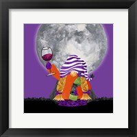 Gnomes of Halloween VI-Wine Framed Print