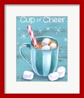 Framed Peppermint Cocoa I-Cup of Cheer