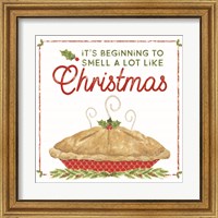 Framed 'Home Cooked Christmas VIII-A Lot Like Christmas' border=