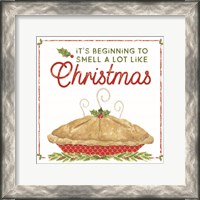 Framed 'Home Cooked Christmas VIII-A Lot Like Christmas' border=