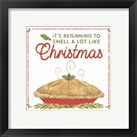 Framed 'Home Cooked Christmas VIII-A Lot Like Christmas' border=