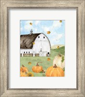 Framed 'Fall Sunshine II' border=