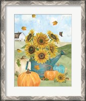 Framed 'Fall Sunshine IV' border=