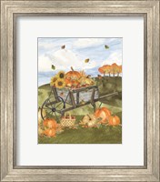 Framed 'Harvest Season IV' border=