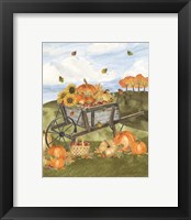 Framed 'Harvest Season IV' border=