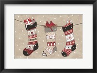 Hello Winter XVI Framed Print