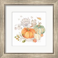 Framed 'Pumpkin Season II' border=