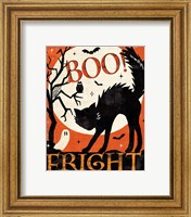 Framed 'Halloween is Calling V' border=