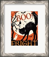 Framed 'Halloween is Calling V' border=