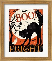 Framed 'Halloween is Calling V' border=