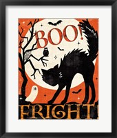 Framed 'Halloween is Calling V' border=