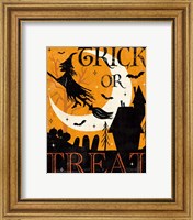 Framed 'Halloween is Calling II' border=